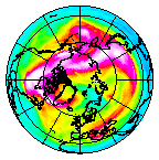 Ozone Field of 10 February 2008
