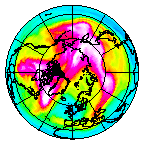 Ozone Field of 18 February 2008