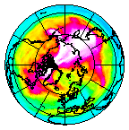 Ozone Field of 22 February 2008