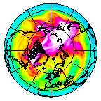 Ozone Field of 23 February 2008
