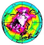 Ozone Field of 12 March 2008