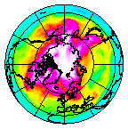 Ozone Field of 13 March 2008