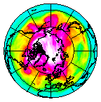 Ozone Field of 14 March 2008