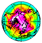 Ozone Field of 17 March 2008
