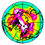 Ozone Field of 22 March 2008