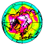 Ozone Field of 31 March 2008