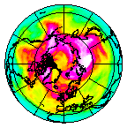Ozone Field of 11 April 2008