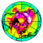 Ozone Field of 12 April 2008