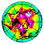 Ozone Field of 15 April 2008