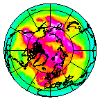 Ozone Field of 19 April 2008