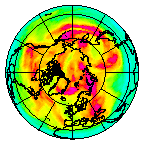 Ozone Field of 09 May 2008