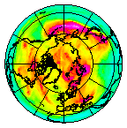 Ozone Field of 12 May 2008