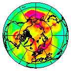Ozone Field of 17 May 2008