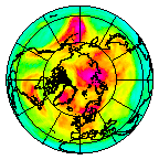 Ozone Field of 21 May 2008