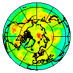 Ozone Field of 12 June 2008