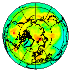 Ozone Field of 13 June 2008