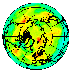 Ozone Field of 15 June 2008