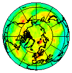 Ozone Field of 16 June 2008