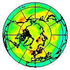 Ozone Field of 17 June 2008