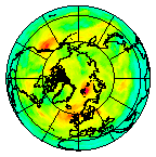 Ozone Field of 18 June 2008