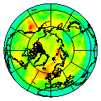 Ozone Field of 20 June 2008