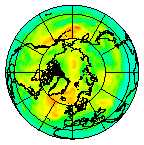 Ozone Field of 24 June 2008