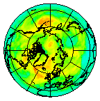 Ozone Field of 25 June 2008