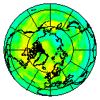 Ozone Field of 16 July 2008