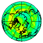 Ozone Field of 18 July 2008