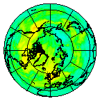 Ozone Field of 20 July 2008