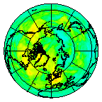 Ozone Field of 21 July 2008