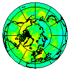 Ozone Field of 22 July 2008