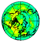 Ozone Field of 23 July 2008