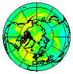 Ozone Field of 24 July 2008
