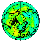 Ozone Field of 27 July 2008