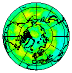Ozone Field of 03 August 2008