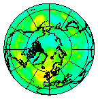 Ozone Field of 13 August 2008
