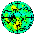 Ozone Field of 14 August 2008