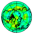 Ozone Field of 20 August 2008