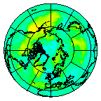 Ozone Field of 29 August 2008
