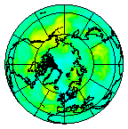Ozone Field of 30 August 2008