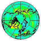 Ozone Field of 19 September 2008