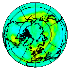 Ozone Field of 03 October 2008