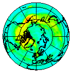 Ozone Field of 16 October 2008