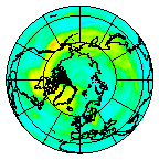 Ozone Field of 17 October 2008