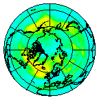 Ozone Field of 20 October 2008