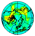 Ozone Field of 27 October 2008
