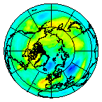 Ozone Field of 31 October 2008