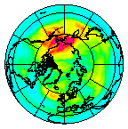 Ozone Field of 09 November 2008