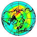 Ozone Field of 10 November 2008